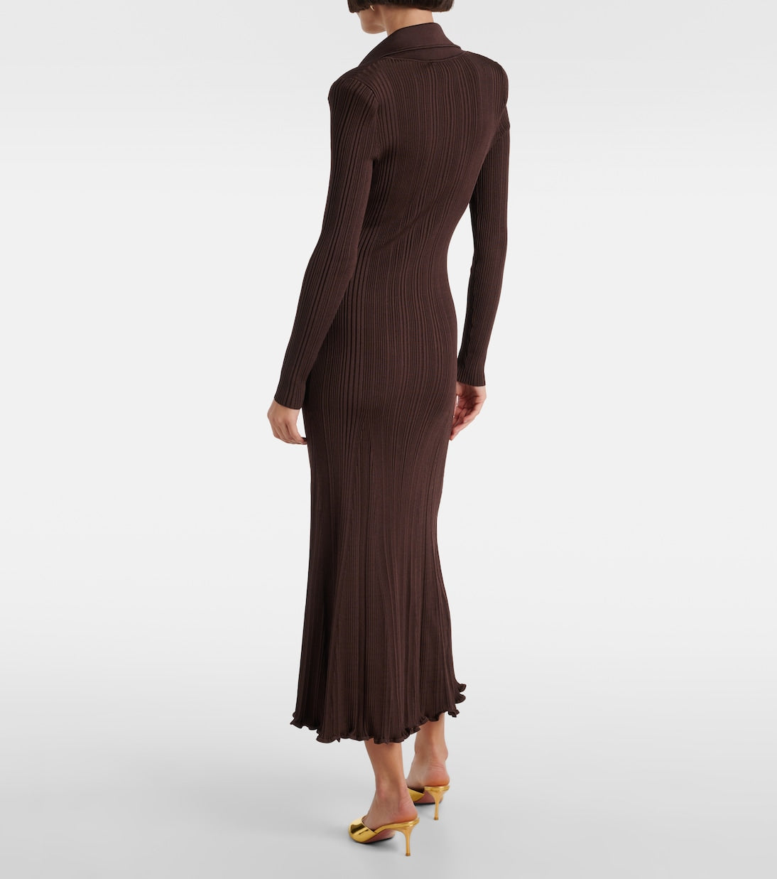 Chocolate Muse Kleid mit V- Ausschnitt