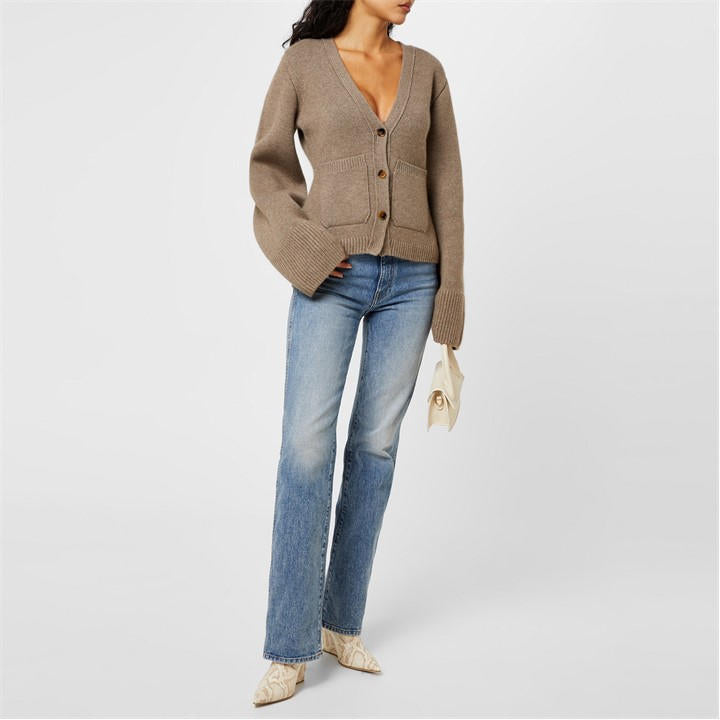 Damen Strick-Cardigan kurz