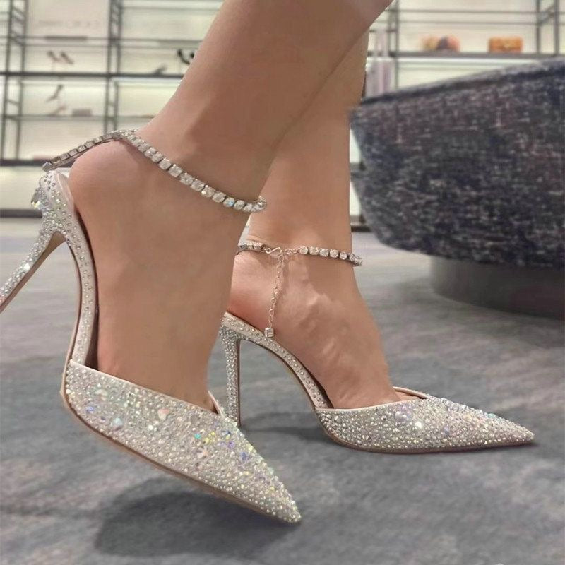 Aurora Crystal Heels