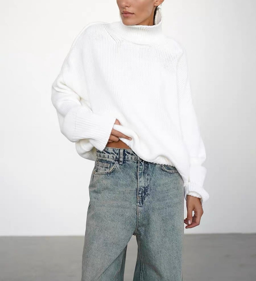 Oversized Rollkragenpullover „Sofia“