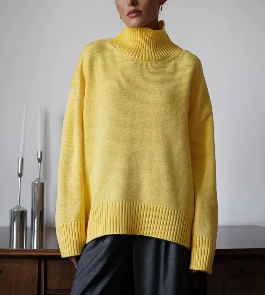 Oversized Rollkragenpullover „Sofia“