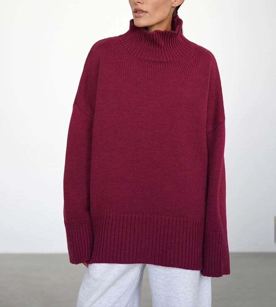 Oversized Rollkragenpullover „Sofia“