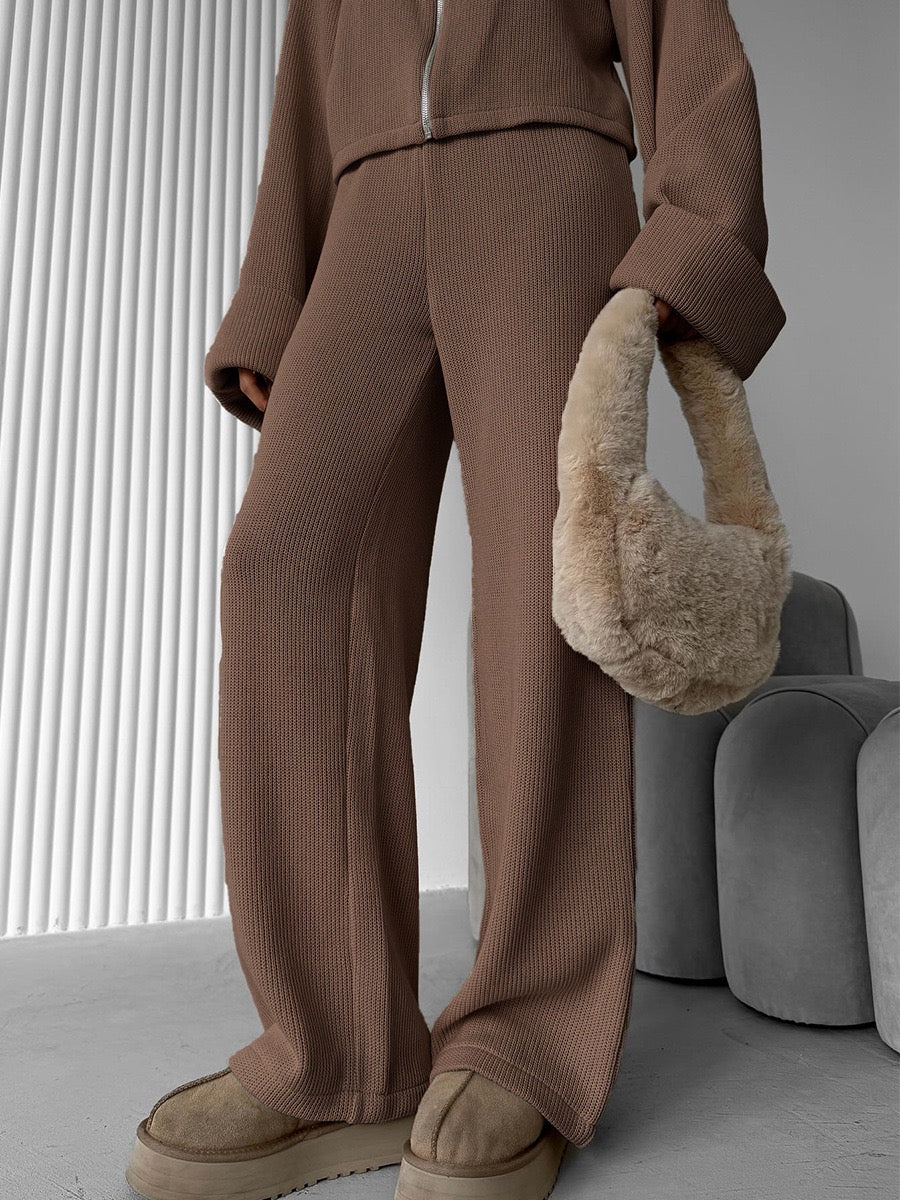 Soft Touch Lounge Set – Jacke & Hose