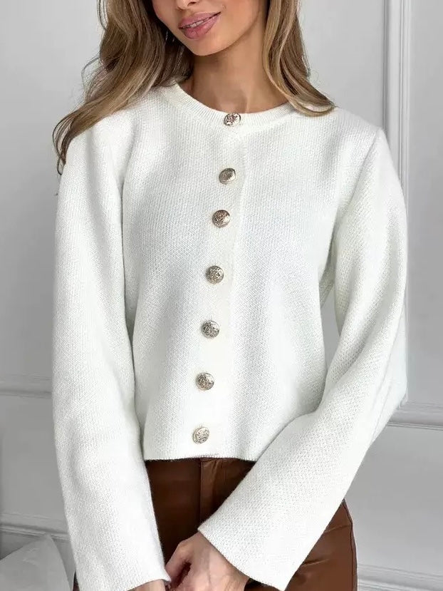 Damen Strickjacke „Classic Chic“ – Weich, warm & vielseitig kombinierbar