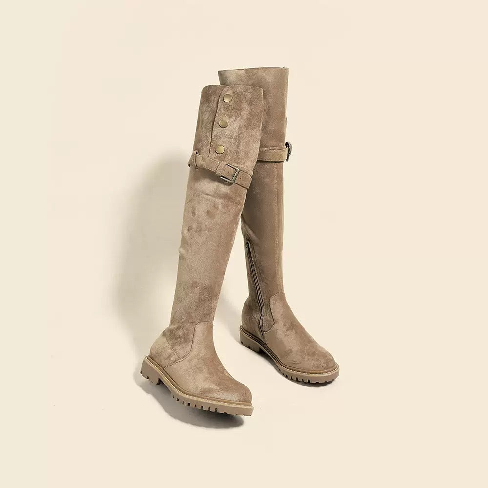 Overknee-Stiefel Damen – Komfortable hohe Stiefel für Herbst & Winter