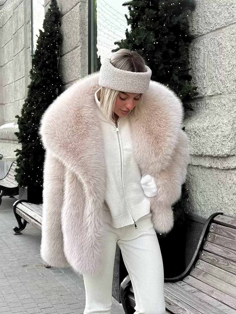 Faux-Fur-Jacke