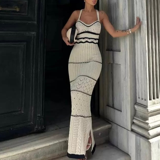 Strick-Bodycon Kleid Damen – Sexy & Chic