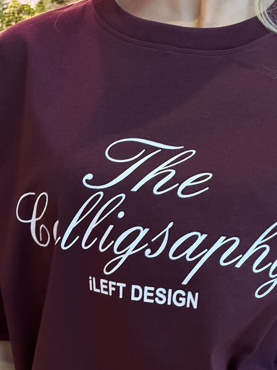 „The Calligraphy“ Oversize T-Shirt