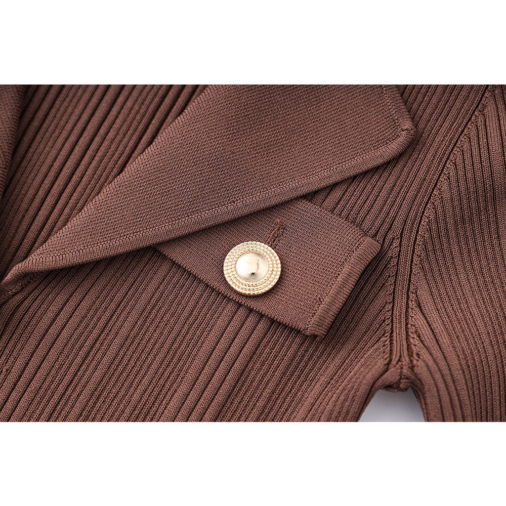 Chocolate Muse Kleid mit V- Ausschnitt