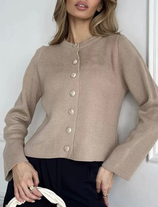 Damen Strickjacke „Classic Chic“ – Weich, warm & vielseitig kombinierbar