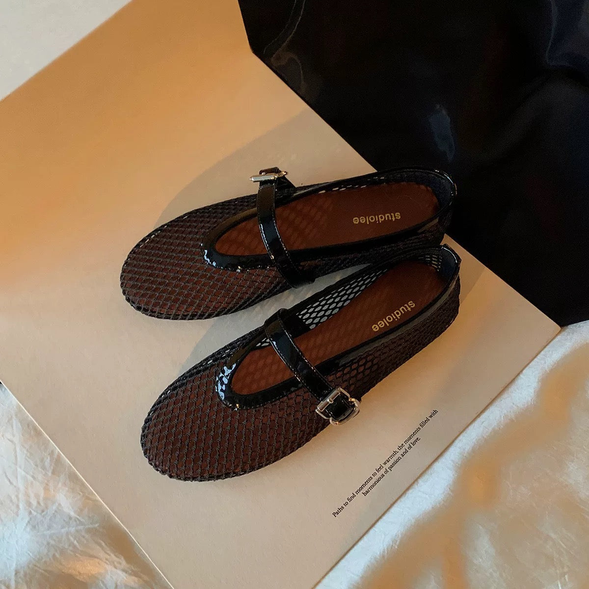 Crystal Glam Flats