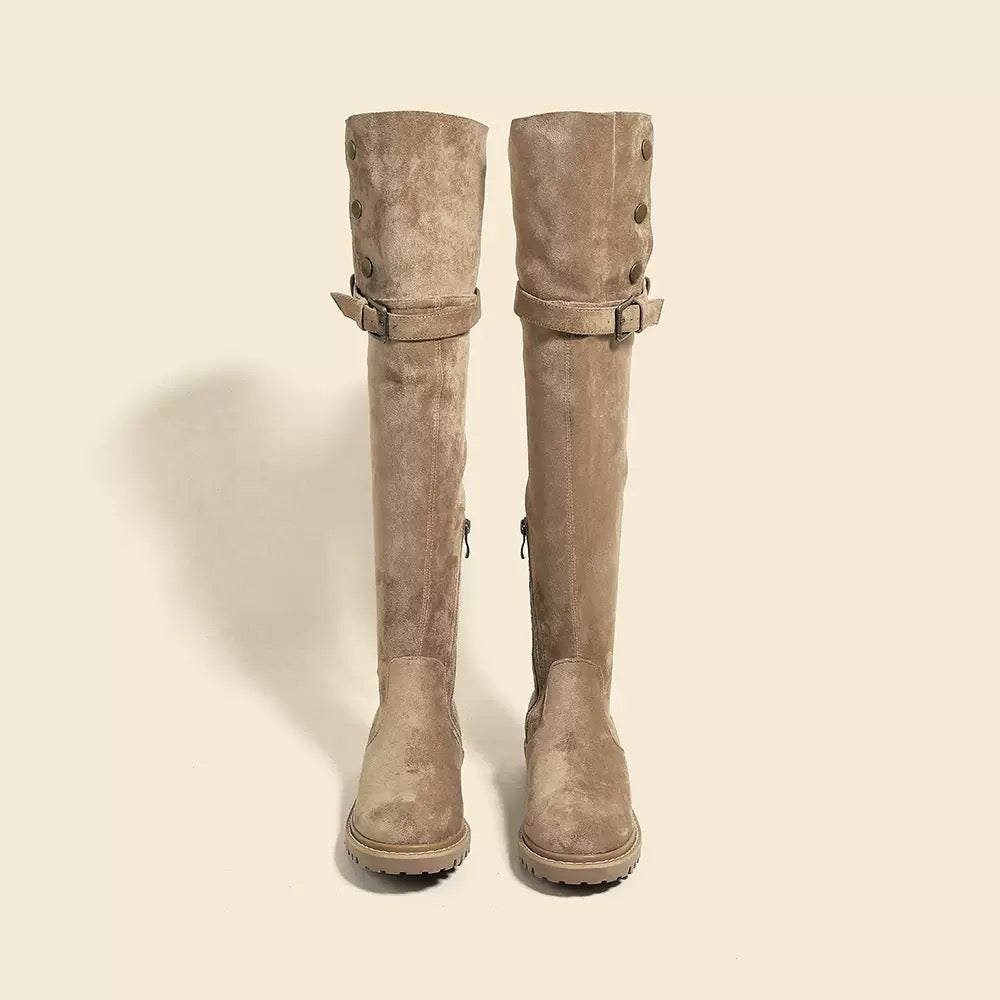 Overknee-Stiefel Damen – Komfortable hohe Stiefel für Herbst & Winter