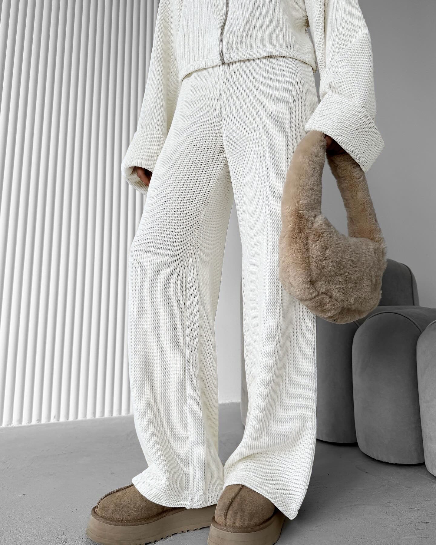 Soft Touch Lounge Set – Jacke & Hose