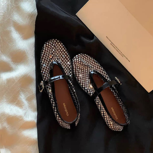 Crystal Glam Flats