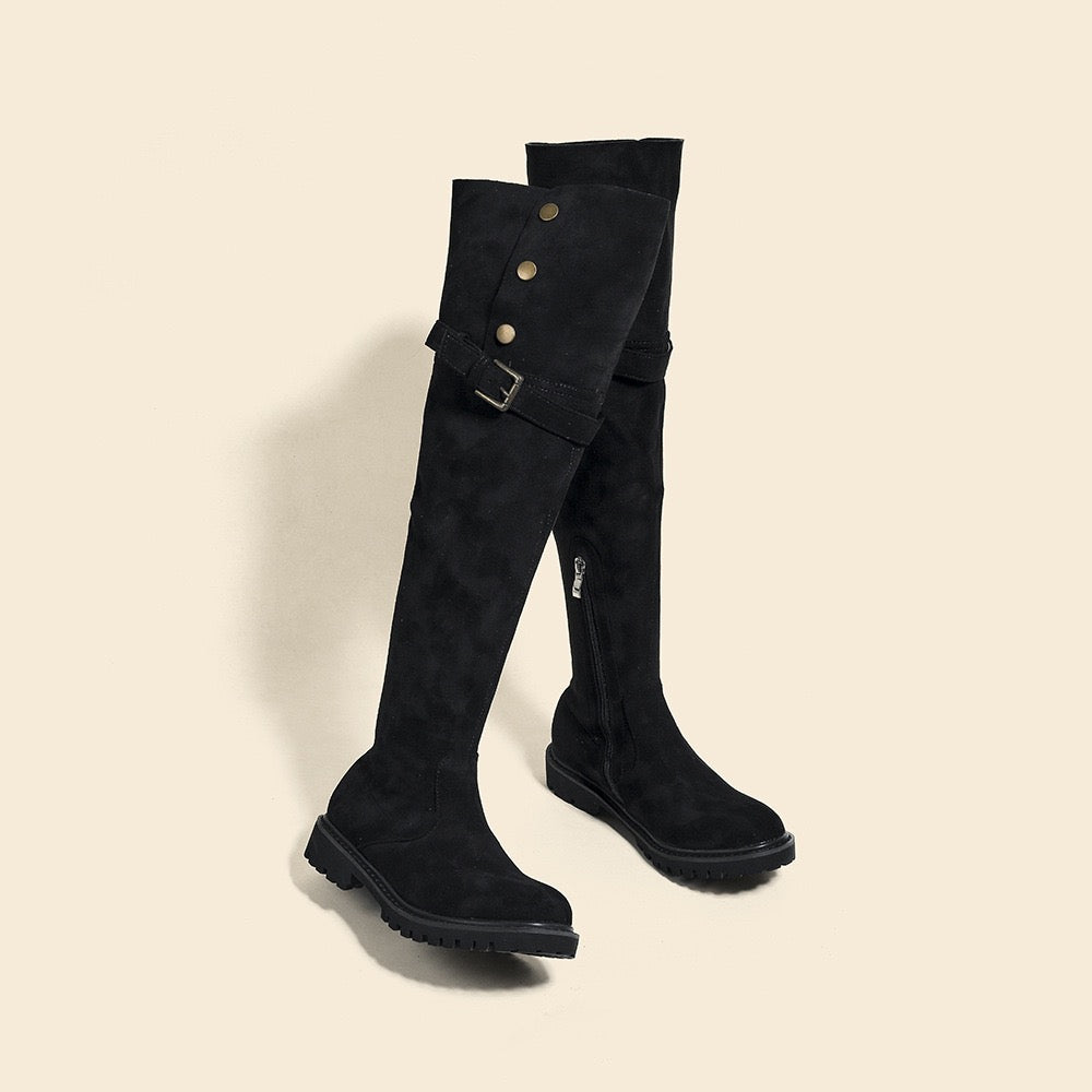 Overknee-Stiefel Damen – Komfortable hohe Stiefel für Herbst & Winter