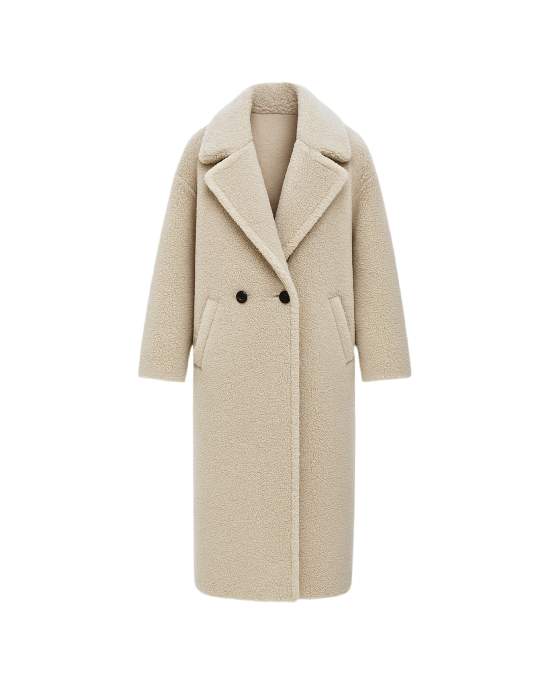 Long Teddy Jacket – Trendiger Oversized-Look