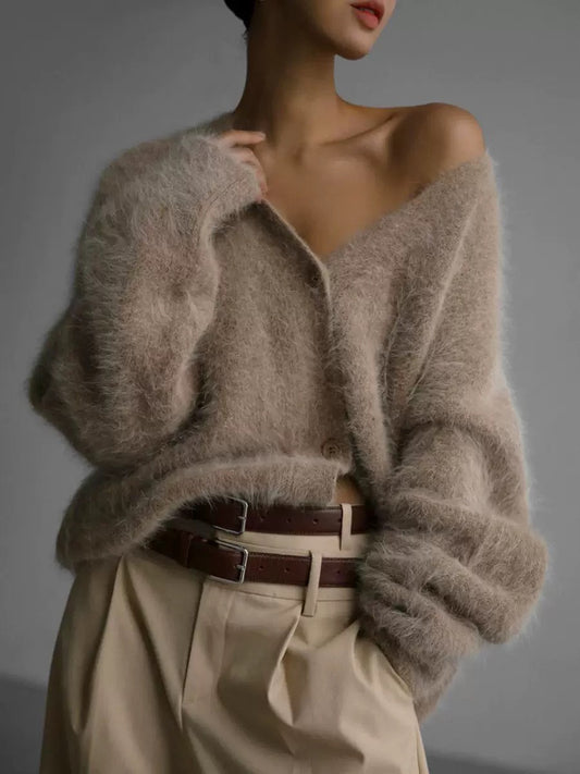 Fuzzy Luxe Knit – Oversized Edition