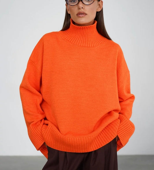 Oversized Rollkragenpullover „Sofia“