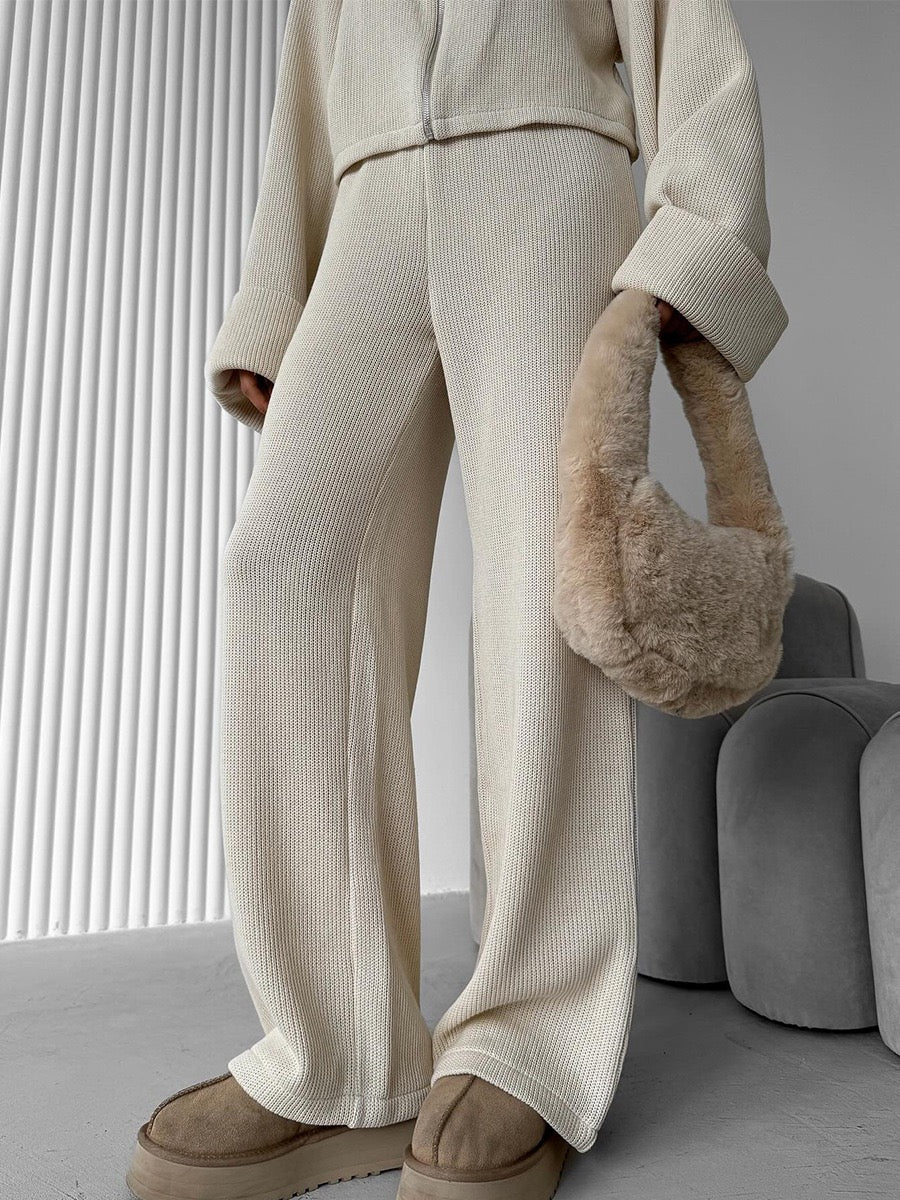 Soft Touch Lounge Set – Jacke & Hose